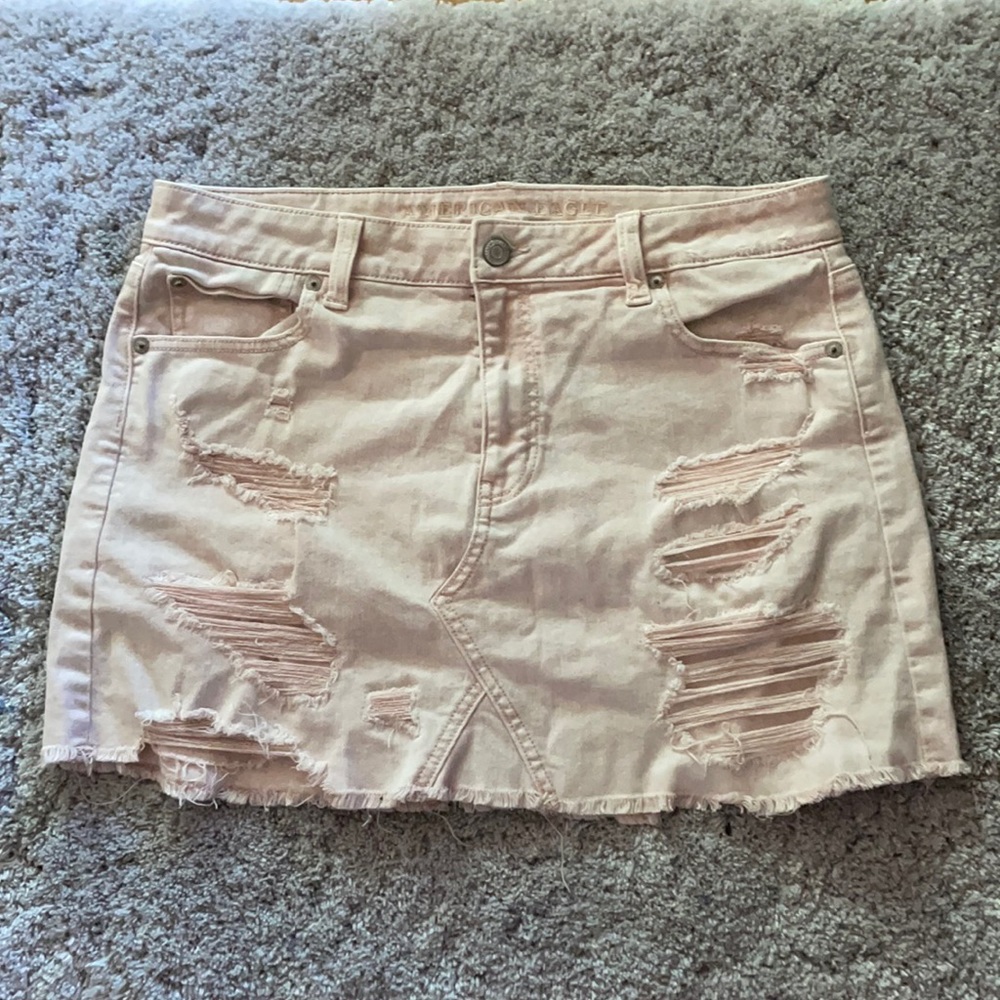 American eagle light pink skort